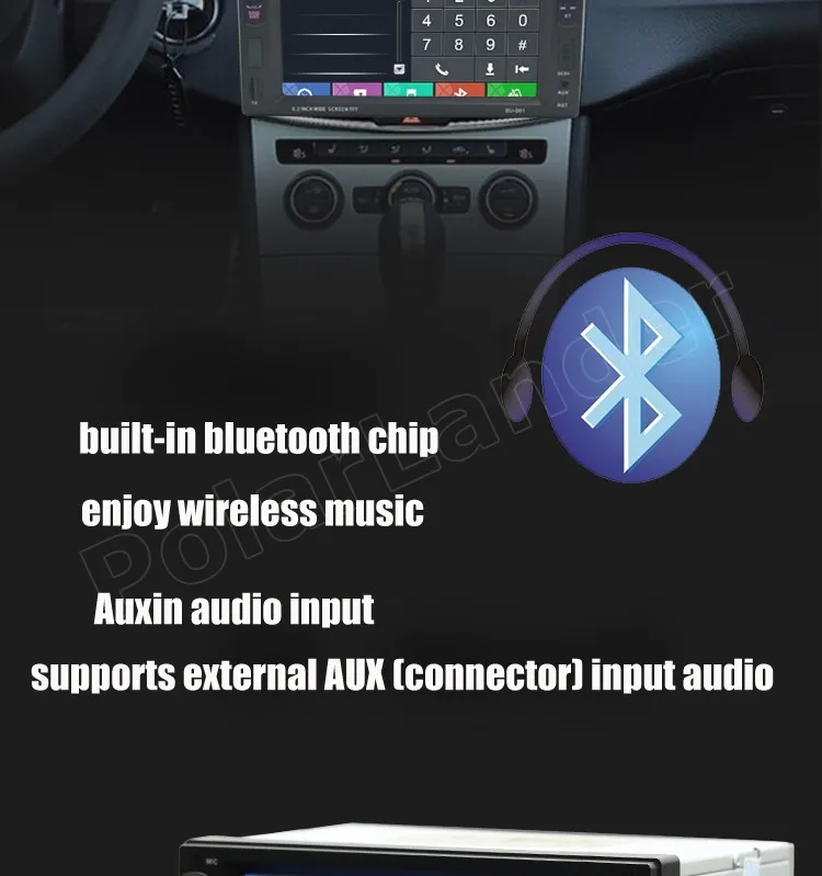 Авторадио MP4 MP5 плеер 2 DIN 6 дюймов 2USB AUX в FM аудио стерео управление рулем|car radio|car radio