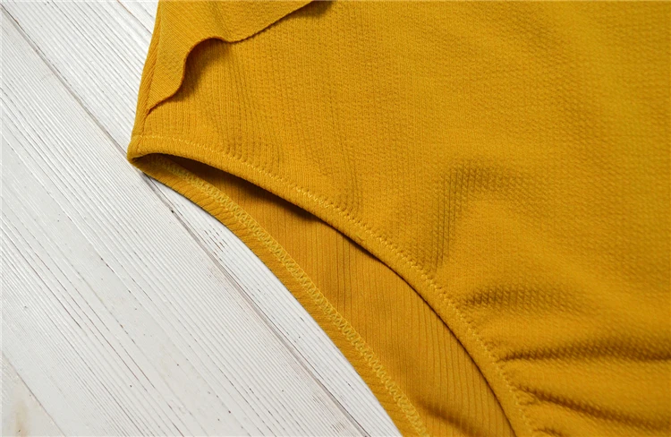 Colorfaith, летний женский пляжный сексуальный купальный костюм, цельный комбинезон, облегающий бикини с оборками, JS9029