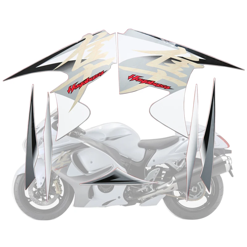 Для Suzuki Hayabusa GSXR1300R GSXR 1300R 2008 09 2010 11 2012 13 2014 наклейка на обтекатель комплект