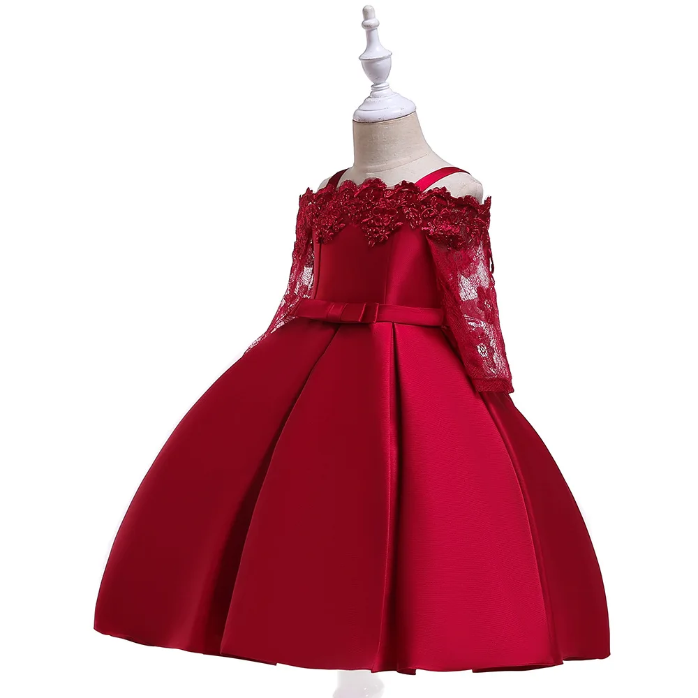 Girl Dress For Wedding Baby Girl 3-10 Years Birthday Outfits Children's Girls First Communion Dresses Girl Kids Party Wear