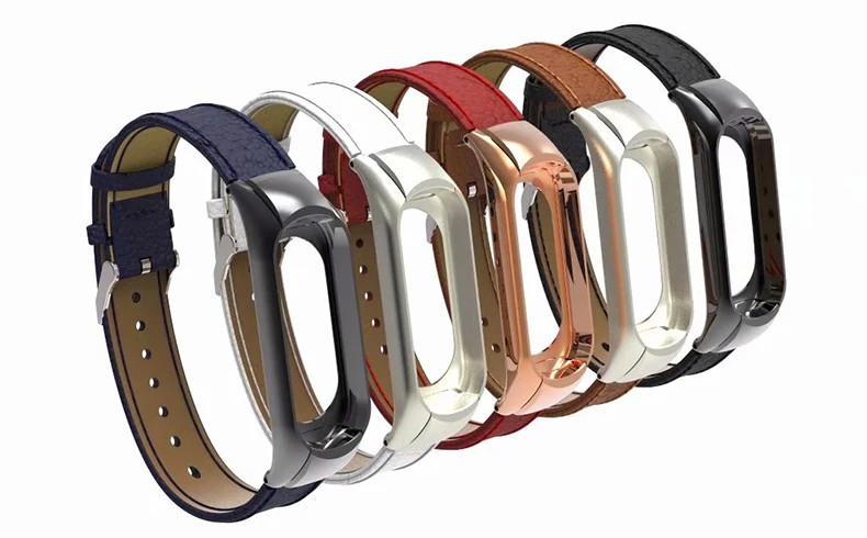 BOORUI новейший ремешок из натуральной кожи для Xiaomi mi Band 3, Смарт-часы, браслет mi band 3, ремешок mi 3, аксессуары для ремешка с 5 цветами