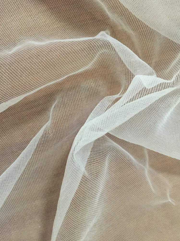 160 см ширина 2 м/лот белый супер мягкий тонкий сетчатый Тюль с отверстиями тонкая