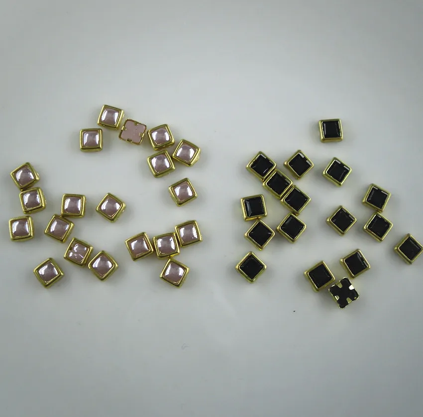 4x4 мм искусственная квадратная гладкая поверхность керамическая стеклянная