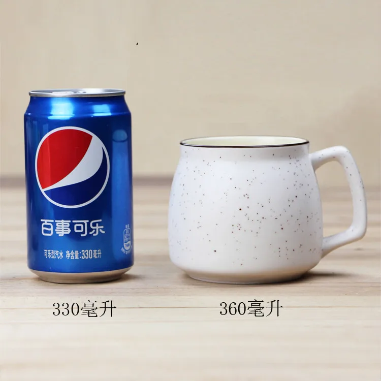 Высокое качество Творческий Керамика кружка с ложкой и крышкой молоко чай кофе