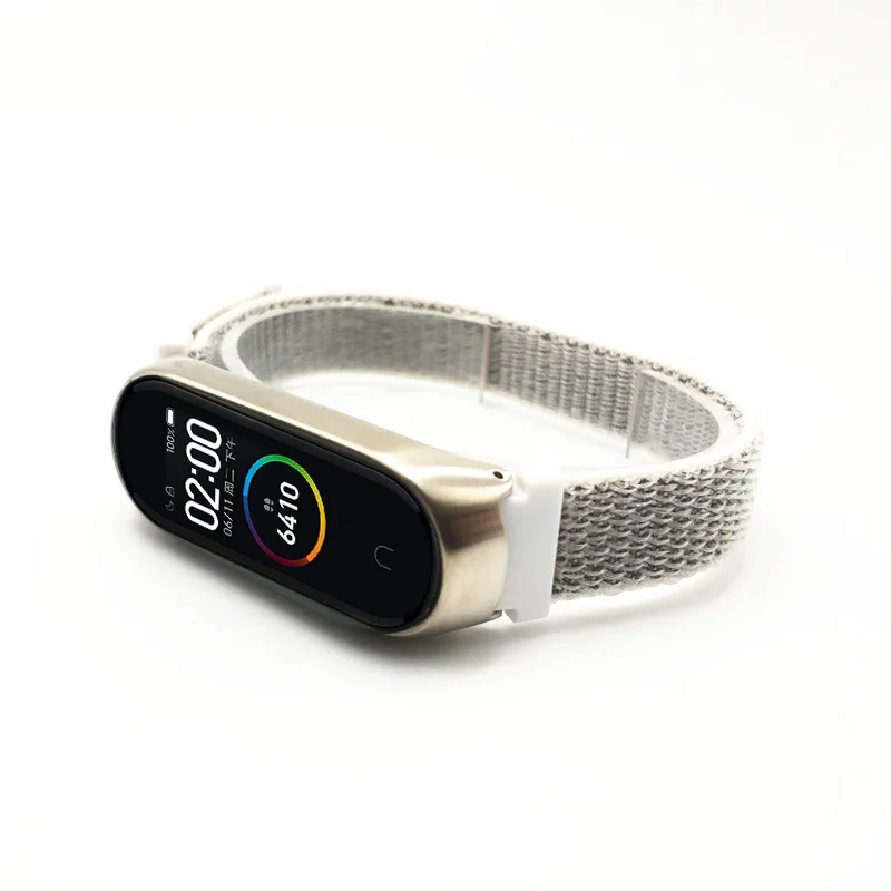 AKGLEADER For Xiaomi Mi Band 4 Nylon Bracelet Wrist Strap Sport Watch XIAOMI MI 3 2 Smart Watchband | Наручные часы
