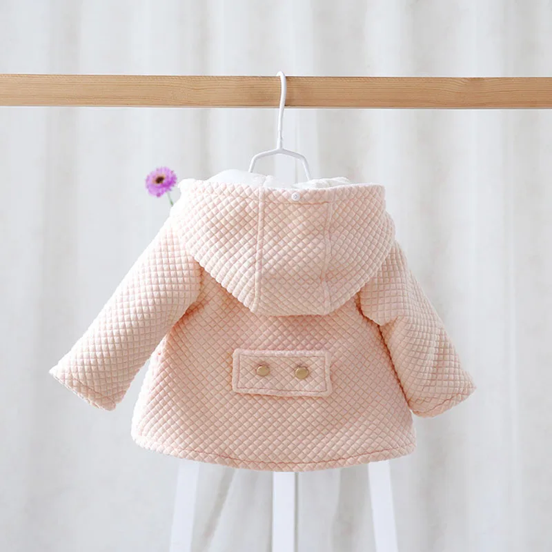 Детский Теплый комбинезон AD теплый флисовый в стиле преппи зимняя одежда для