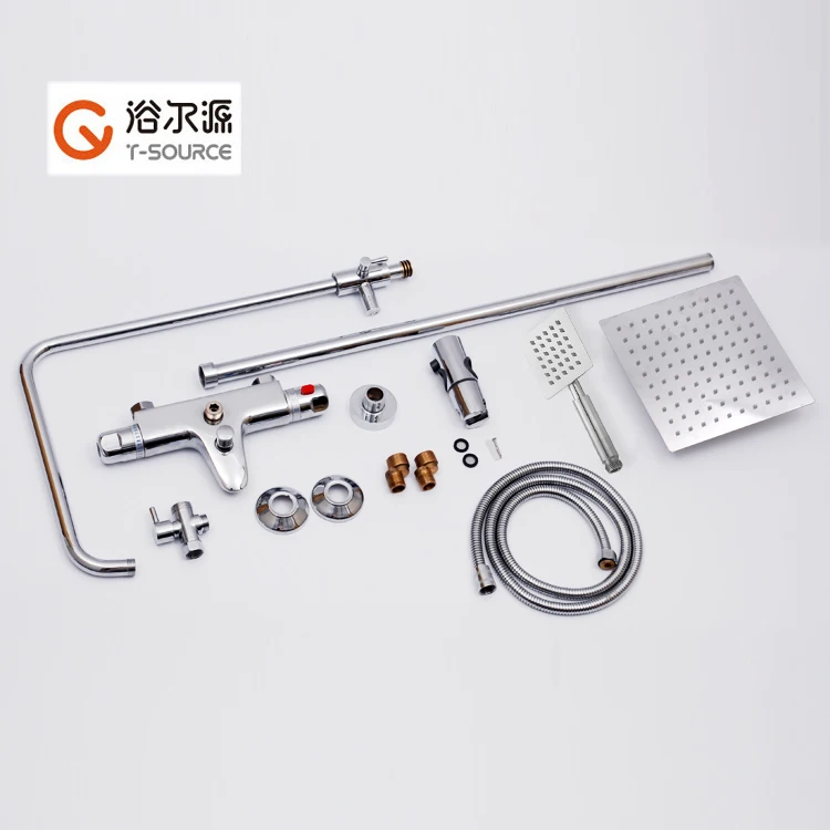 Бесплатная доставка смесители для ванны душевой Термостатический Смеситель