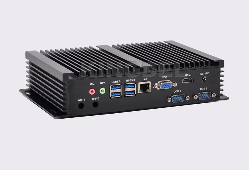 Intel i7 5550u i3 4010u 5005u i5 4200u безвентиляторный мини промышленный компьютер 16 ГБ Оперативная память 2 COM RS232 HDMI неттоп ПК мини-ПК ТВ коробка