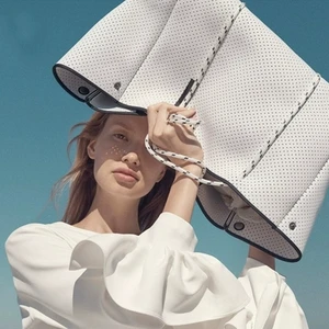 Новое поступление, роскошная женская сумка из дышащей ткани для дайвинга, брендовая Повседневная Сумка-тоут большой вместимости, сумки на плечо, повседневная сумка-тоут