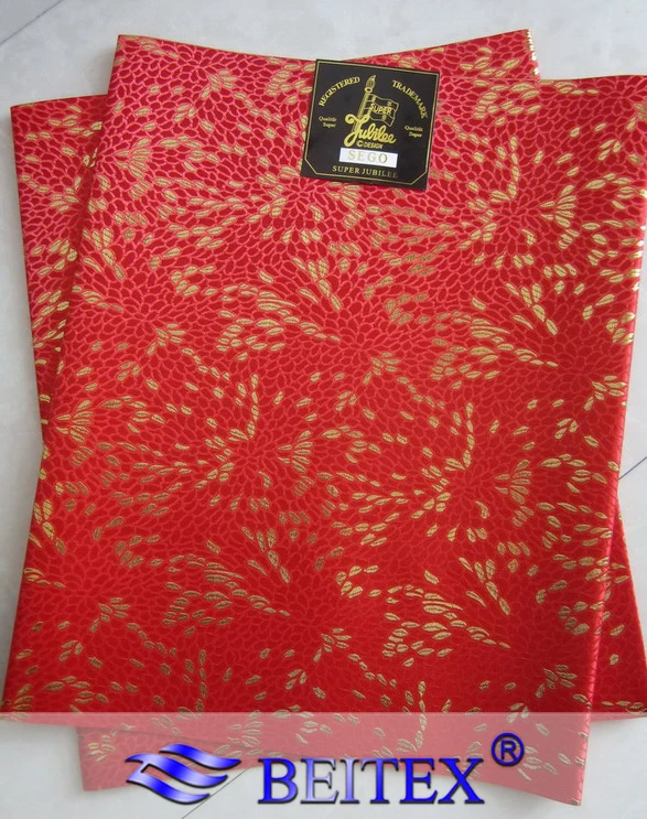 Новый Дизайн 2016 Африканский головной убор красный с золотом 2 в 1