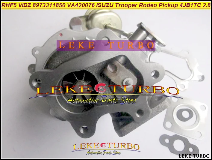 Бесплатная доставка RHF5 VIDZ 8973311850 3047087 VD420076 VA420076 VB420076 1118010802 Turbo для пикапа ISUZU 4JB1TC 4JB1