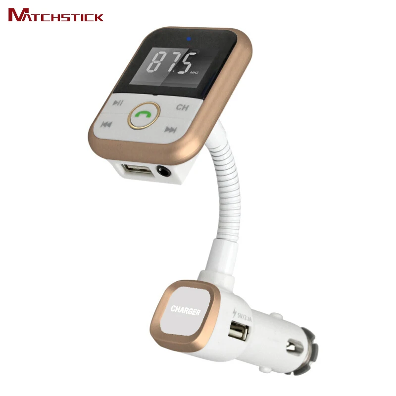 Автомобильное зарядное устройство с двумя usb-портами Matchstick 2.1A автомобильный