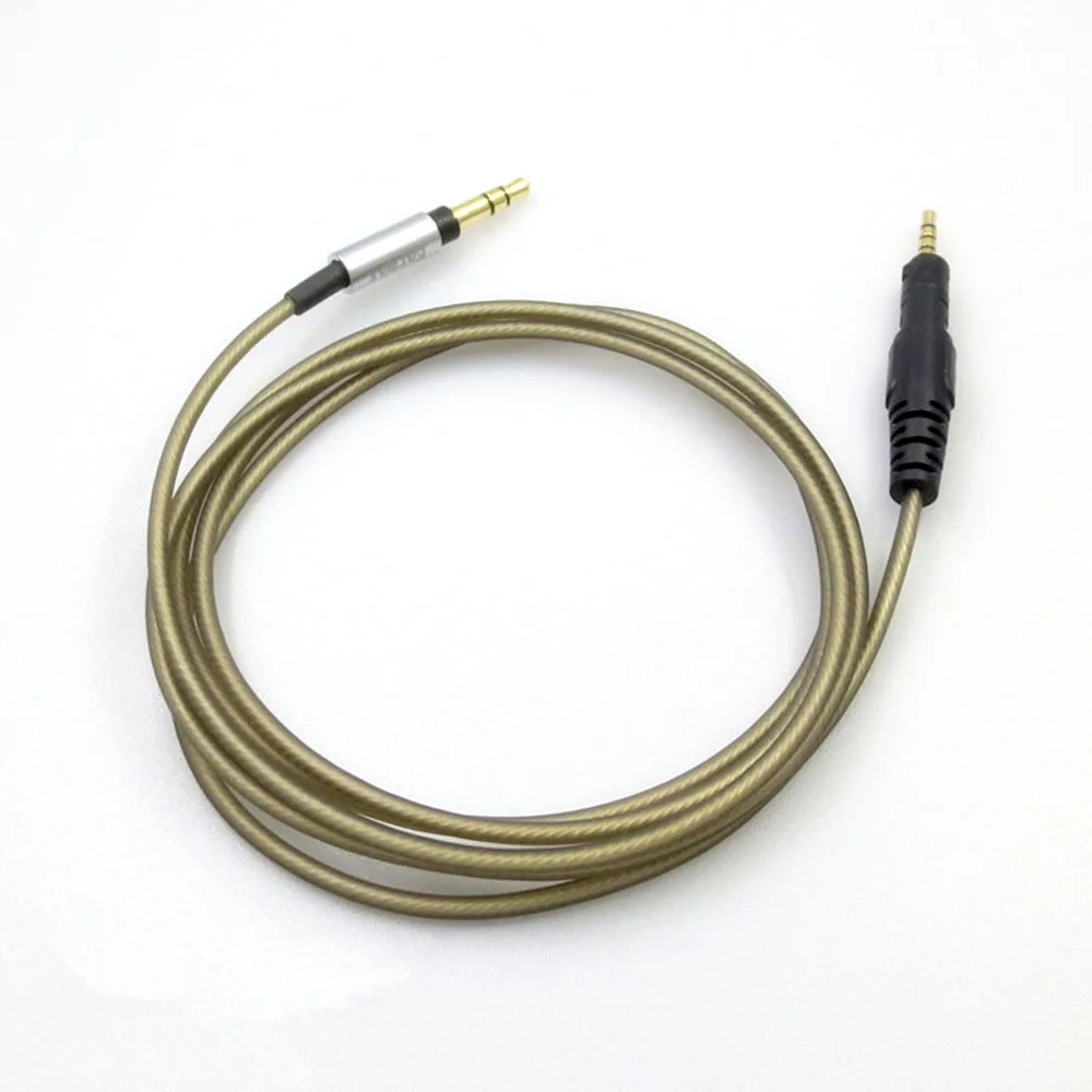 Обновленный посеребренный HIFI кабель для аудио Technica ATH-M50x ATH-M40x DJ hd518 hd558 hd598
