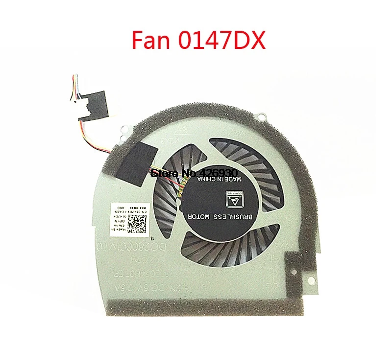 Радиатор для ноутбука DELL Inspiron 15 7566 7567 0M0FW2 M0FW2 DC28000IMF0 DFS2000054H0T FJ2N 0147DX DFS541105FC0T FJ2M