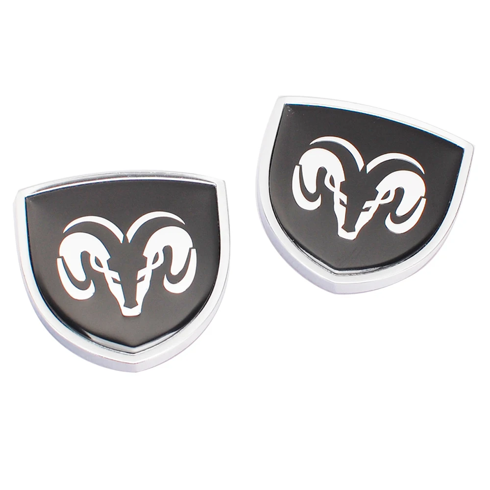 Автомобильный металлический щит автомобильная боковая наклейка 2 шт. эмблема с