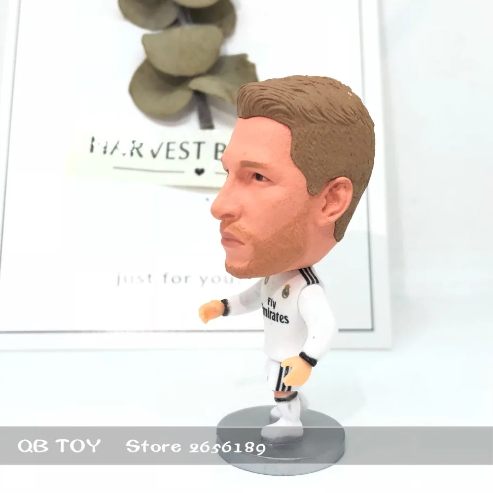 Soccerwe куклы фигурка звезды футбола Ramos 17 18 дома подвижные суставы Смола Модель