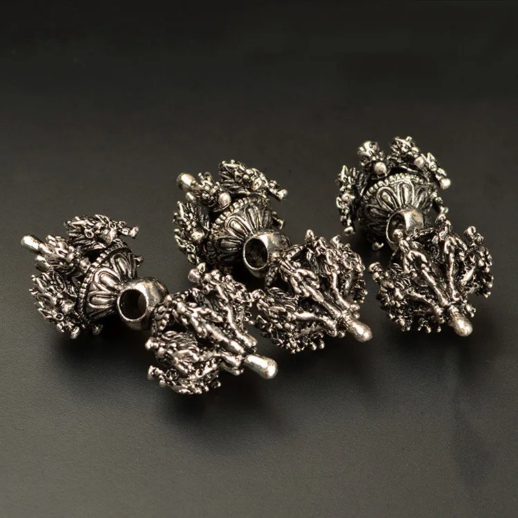 Бусины разделители серебряного цвета в античном стиле 2 шт.|Бусины| |