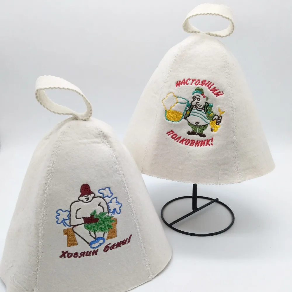 Две разные вышитые шляпы для ванной шапочка душа защита волос предотвращения