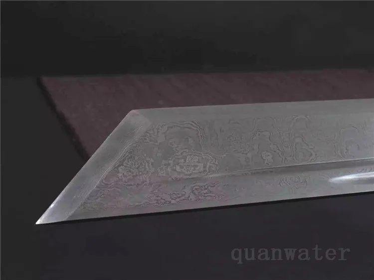 Дамасская сложенная сталь лезвие Роза медный субачинский JIN YI WEI меч DAO