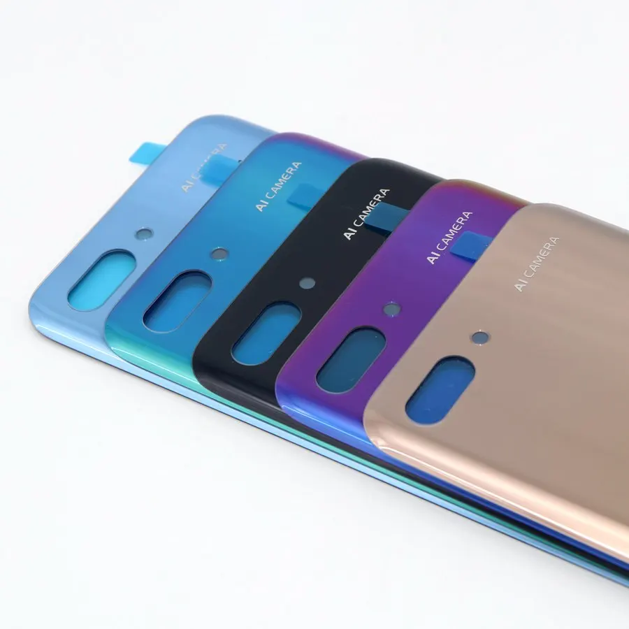 Для huawei Honor 10 задняя крышка для батареи стеклянная панель Задняя Дверь чехол для huawei Honor 10 задняя крышка корпус с объективом камеры