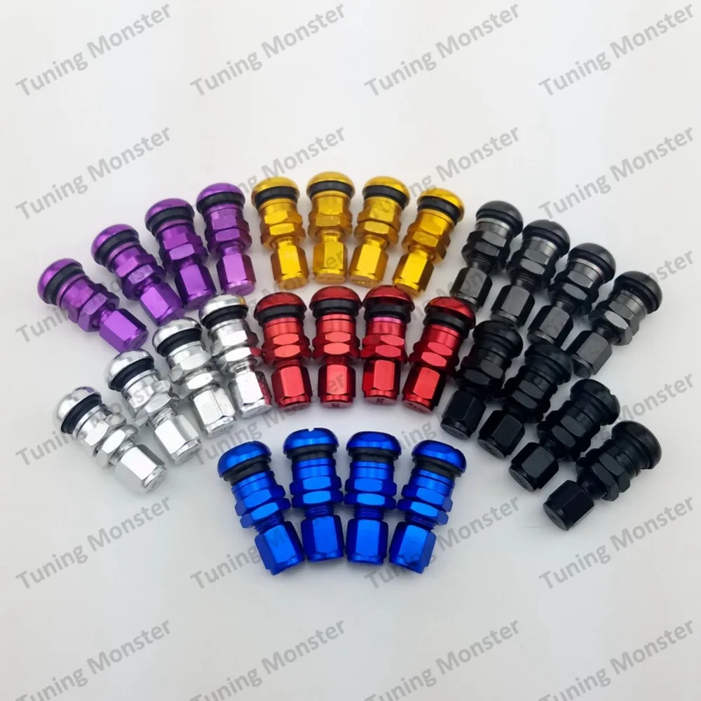 Универсальные колпачки для стержней клапанов из кованого алюминия тюнинга Monster 4