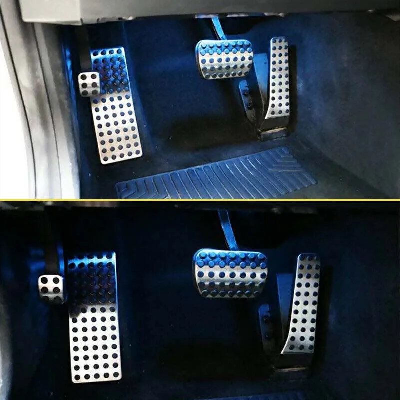 4 шт. автомобильный чехол для педали газа из нержавеющей стали тормоза Mercedes-Benz W205