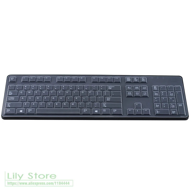 clear Для Dell Kb212-B Kb4021 Sk-8120 настольный компьютер деловой ПК все-в-одном ПК клавиатура крышка протектор рабочего стола пленка Компьютерная - Цвет: clear