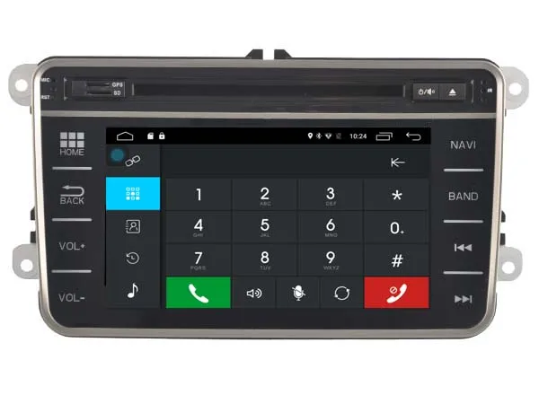 Android 6.0 автомобиль DVD для VW Amarok/EOS/scirocco/Transporter Автомобильный GPS аудио плеер стерео