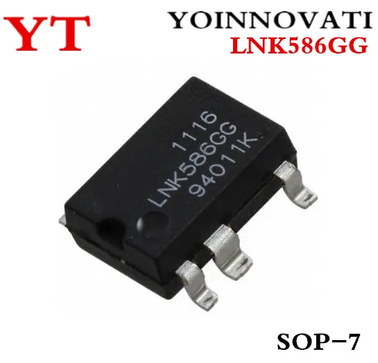 5 шт./лот LNK586GG LNK586G LNK586 лапками углублением SOP-7 IC лучшее качество.