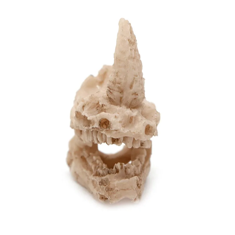 Смола Rhino череп украшение для аквариума озеленение Новинка|decorative decorative|decor aquarium