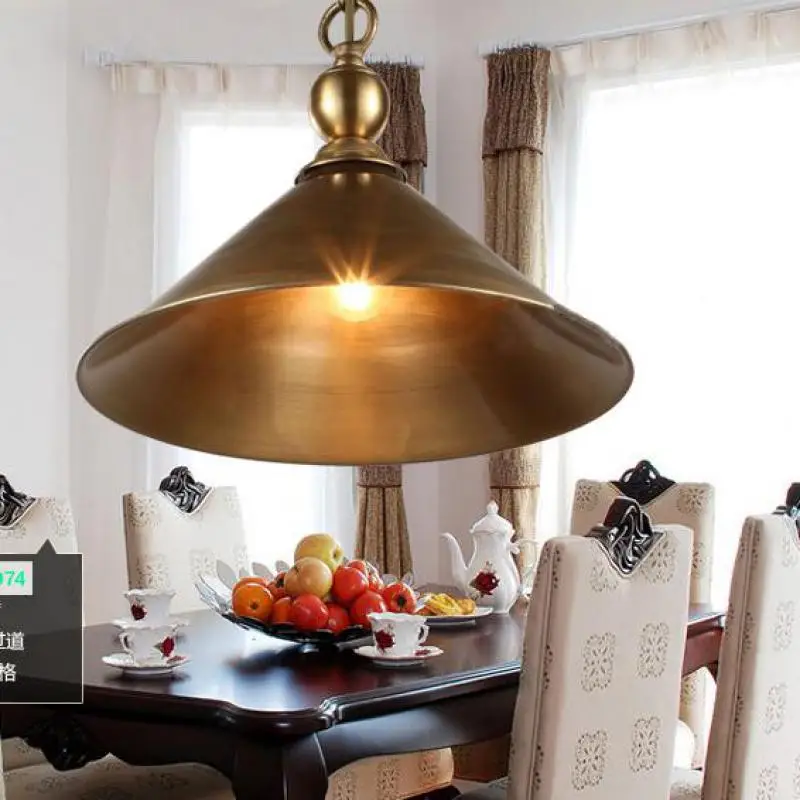 1 шт. Медный Подвесной Светильник E27 Avize|pendant light fixture|copper pendant fixturelight fixtures |