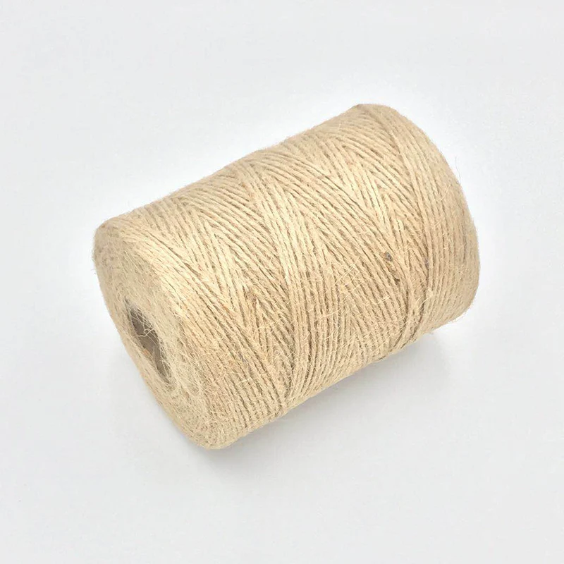YITUN, 100-200 м, 1-2 мм, пеньковый шнур, текстурированный джутовый шпагат, тег, этикетка, веревка, свадебная, домашняя, тканая, декоративная, сделай сам