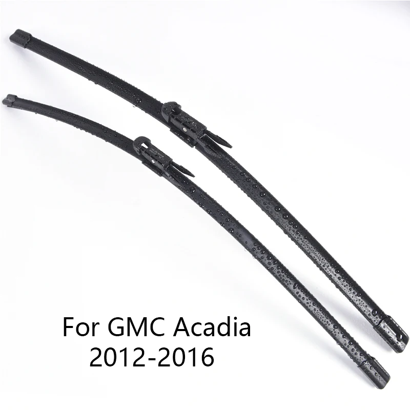 2012-2016 Лезвия очистителей лобового стекла автомобиля для GMC Acadia форма 2007 2008 2009 2010 2011 2012 2013 автомобильный стеклоочиститель Резина - Цвет: 2012-2016