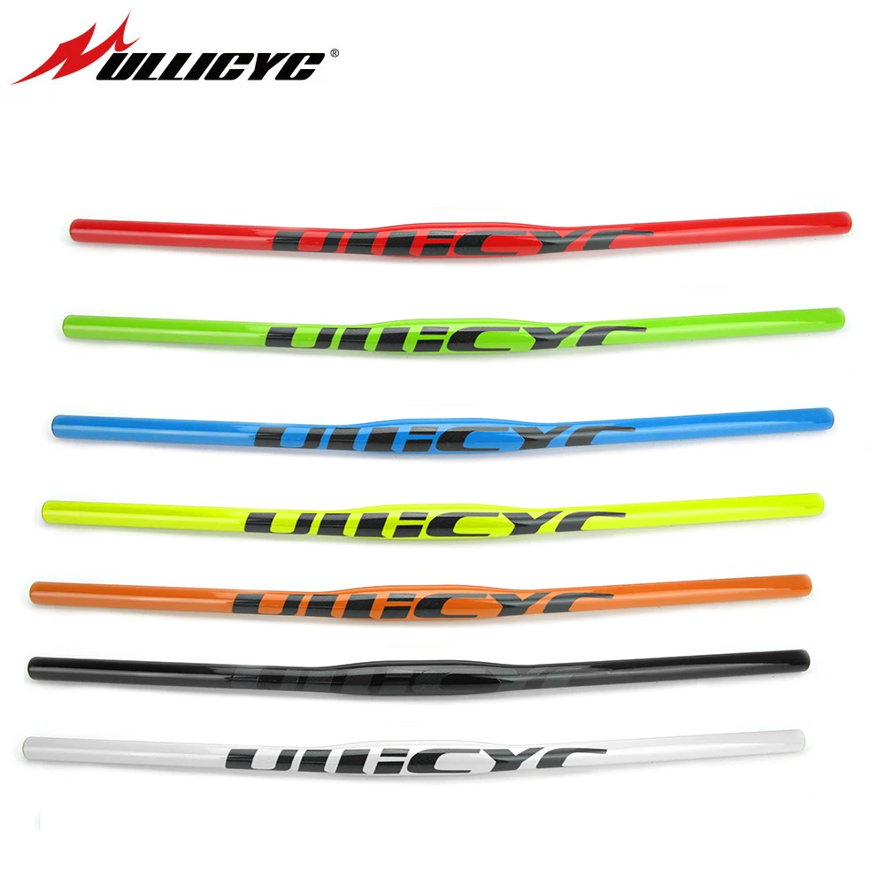 Полный углеродного волокна MTB/дорожный велосипед руль плоский/Rise Руль Горный