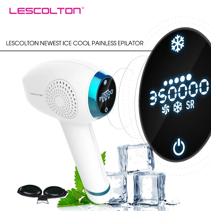Лазерное устройство для удаления волос Lescolton IPL Перманентный триммер бикини