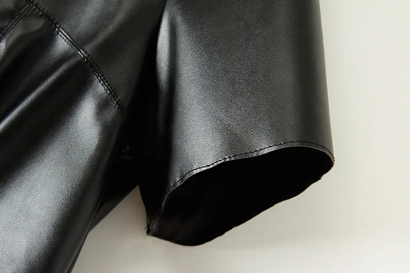 Лидер продаж Для женщин Мода Кожаные модельные туфли круглым вырезом Платье