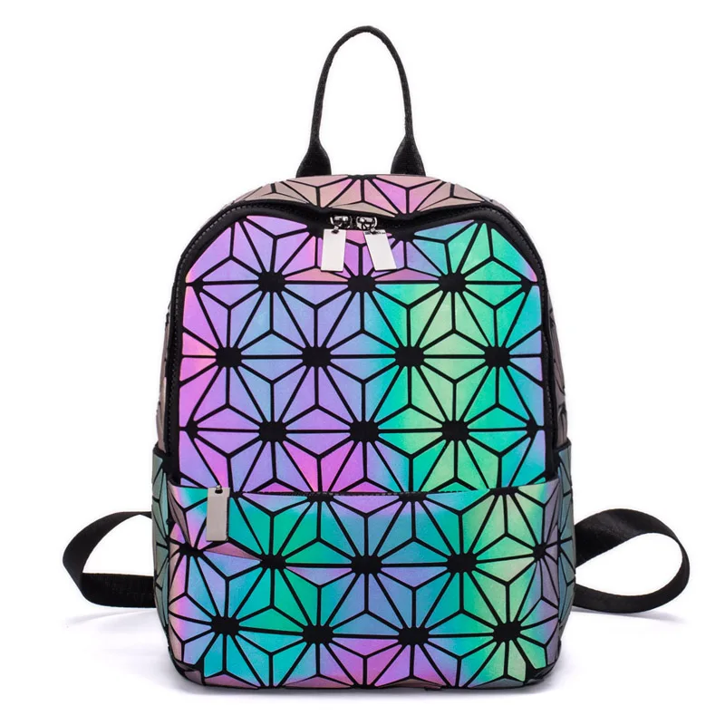 Рюкзак женский со светящимся рисунком с голограммой|Женские рюкзаки| |