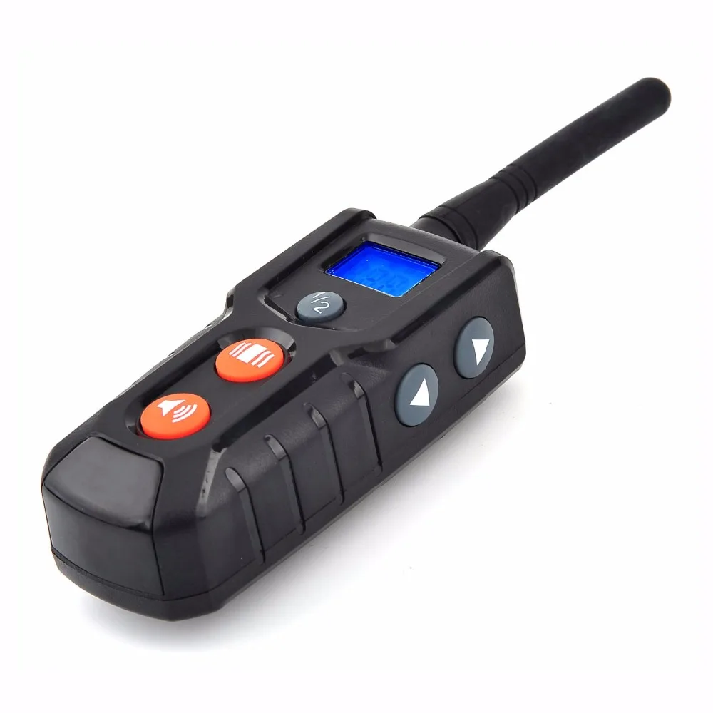 Водонепроницаемый тренировочный ошейник для собак с пультом дистанционного