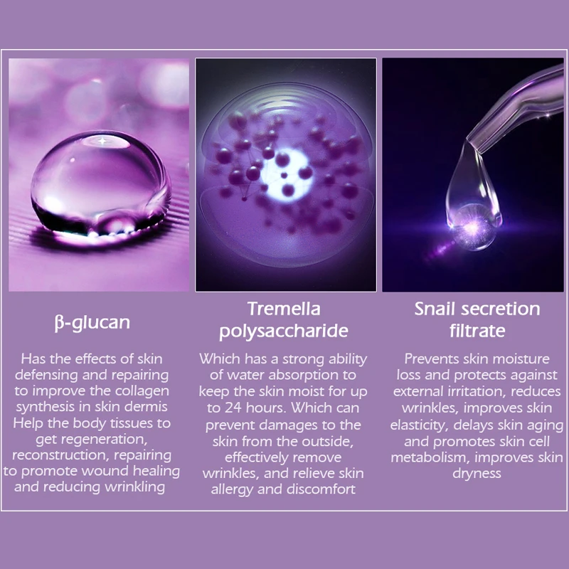 Яркая Гламурная Антивозрастная маска от морщин сыворотка увлажняющая