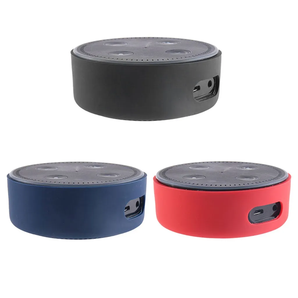 Силиконовый защитный ультратонкий защитный чехол для Amazon Echo Dot 2nd Сумка для планшета eva дорожный защитный чехол для динамика Экстра