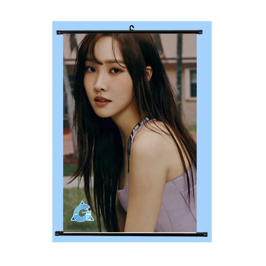 23 Kpop Gfriend членов повесить плакат вы Rin грех B мини прокрутки фотоальбом мкм J Ын ха дома любители украшения подарок - Цвет: 23