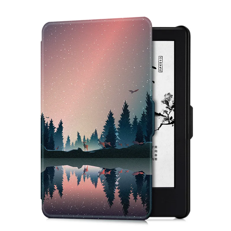 Чехол BOZHUORUI для Kindle 8-го поколения электронная книга (модель SY69JL) легкий умный