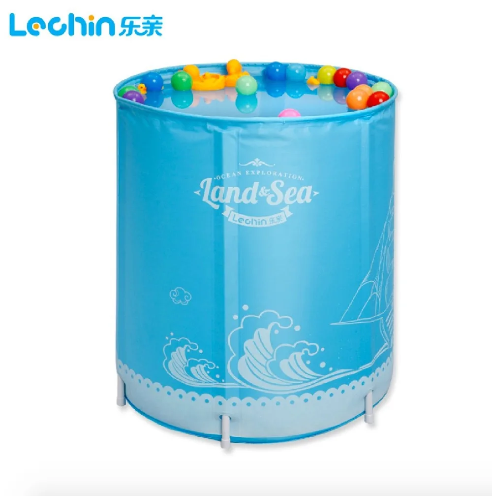 Размер: 70*80 см с кольцом для шеи водонепроницаемая утолщенная Складная Ванна