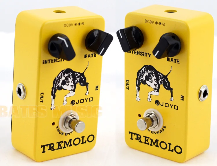 Педаль для гитарных эффектов JOYO Tremolo электрические басовые динамические