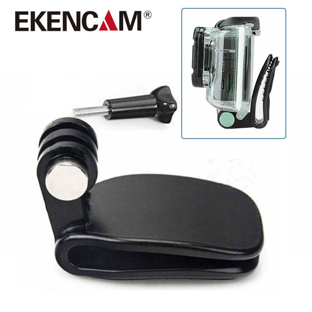EKENCAM мини Крепление на шляпу для GoPro Max Hero 9 8 7 6 5 Insta360 OneR OneX SJCAM EKEN DJI OSMO Yi 4K Go Pro