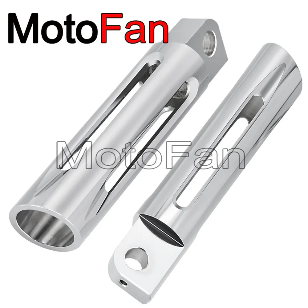 Хромированные Мотоциклетные аксессуары Передние Подножки педали для ног Harley
