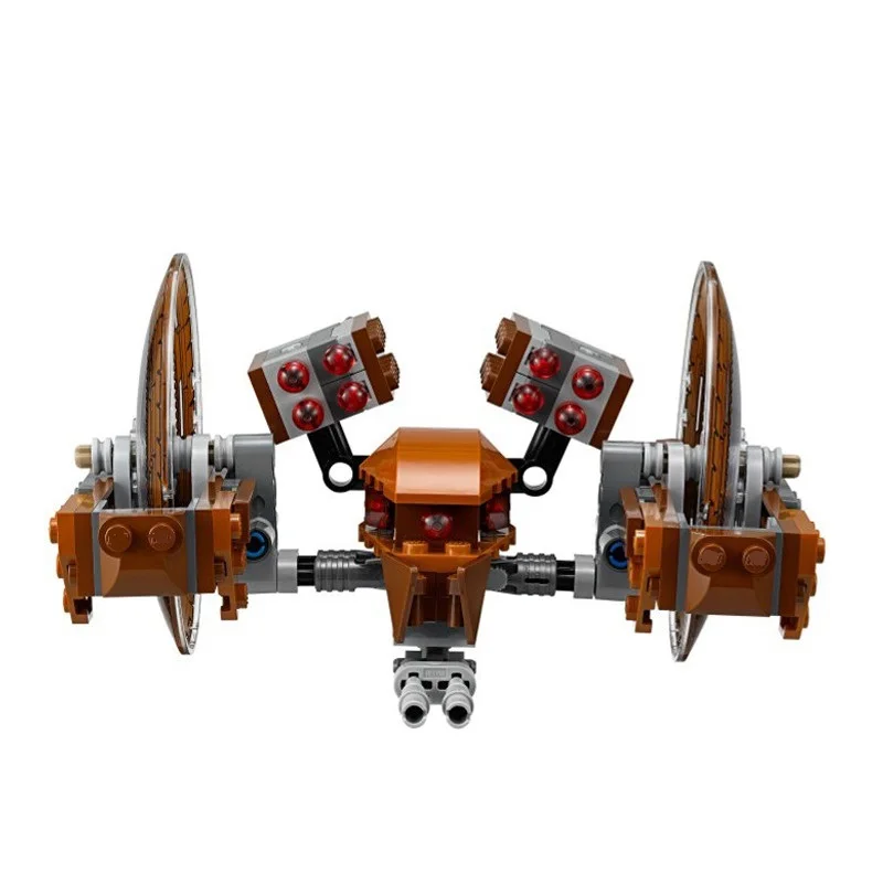 220 шт. Legoings Звездные войны коммандер перехват для Джедаев строительные блоки