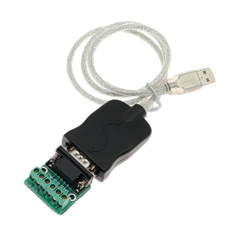 USB 2 0 в RS-485 RS-422 DB9 контактный разъем COM последовательный порт адаптер кабель