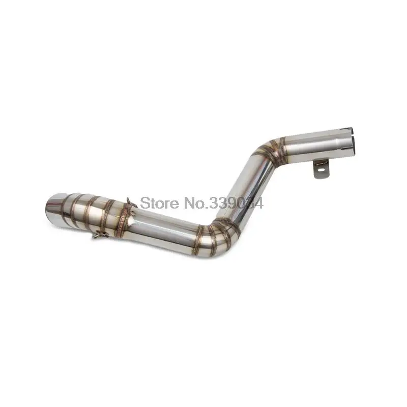 

Motorcycle Stainless Slip-On Exhaust Mid Pipe for KTM 125 200 Duke 2011 2012 2013 2014 2015 Motorbike
