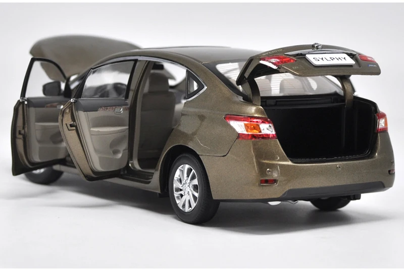 1:18 модели автомобилей из передового сплава высокая имитация Dongfeng NISSAN SYLPHY металла